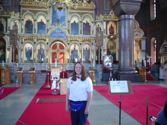 2005 - Texas Girls' Choir Long Tour, Eastern Europe - Stephanie in St. Petersburg, Russia.jpg